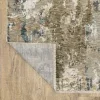 Tapete Reflejo Abstracto en Beige