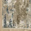 Tapete Reflejo Abstracto en Beige