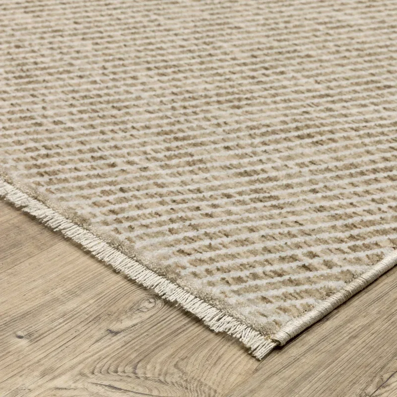 Tapete Reflejo Liso en Beige