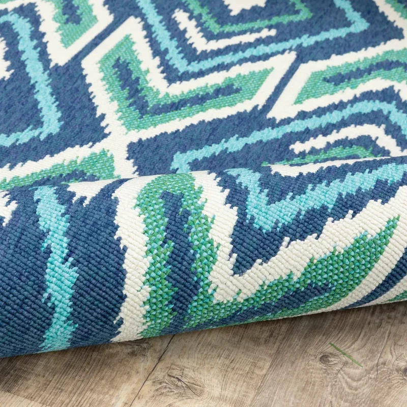 Tapete Regata Ikat en Azul