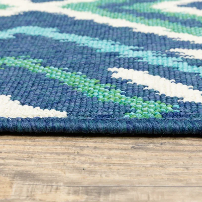 Tapete Regata Ikat en Azul