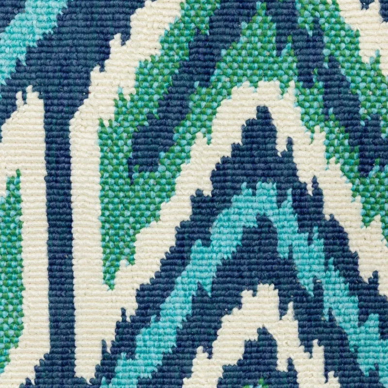 Tapete Regata Ikat en Azul