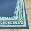 Tapete Regata Liso con Cenefa en Azul