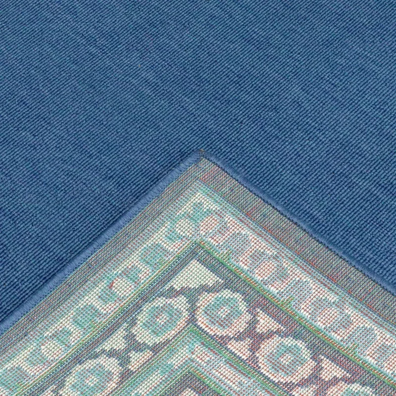 Tapete Regata Liso con Cenefa en Azul