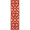 Tapete Regata Quatrefoil en Rojo, versión corredor