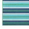 Tapete Regata Rayas en Verde y Azul