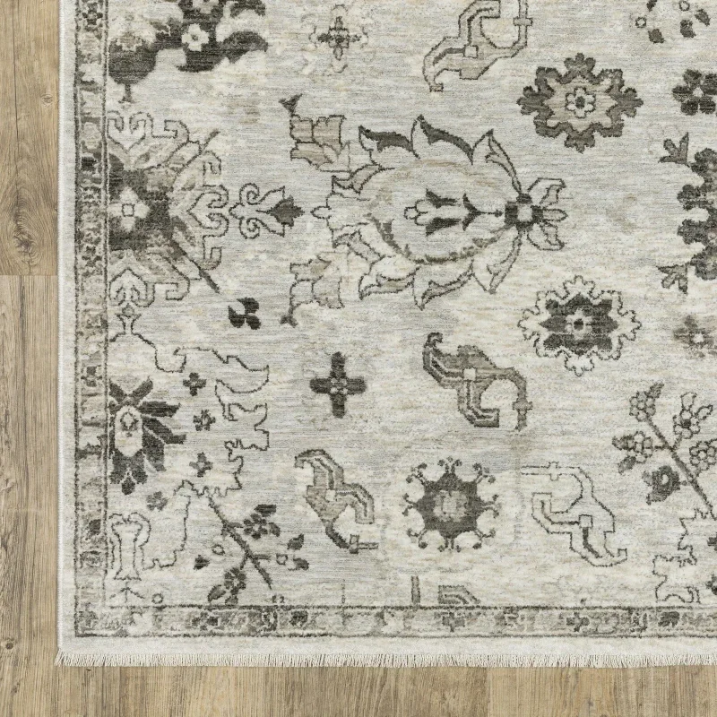 Tapete Regencia Floral en Marfil