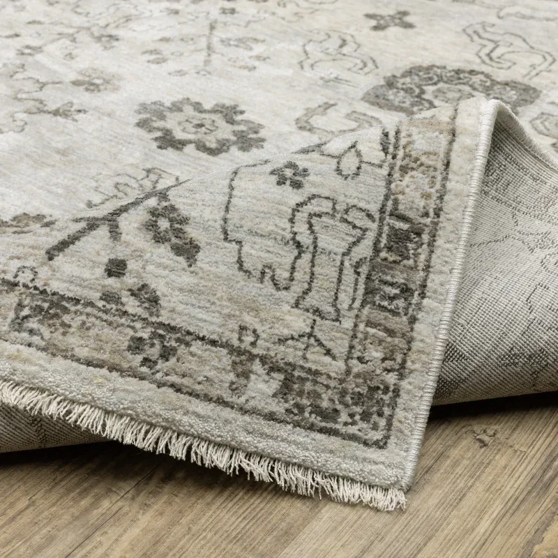 Tapete Regencia Floral en Marfil