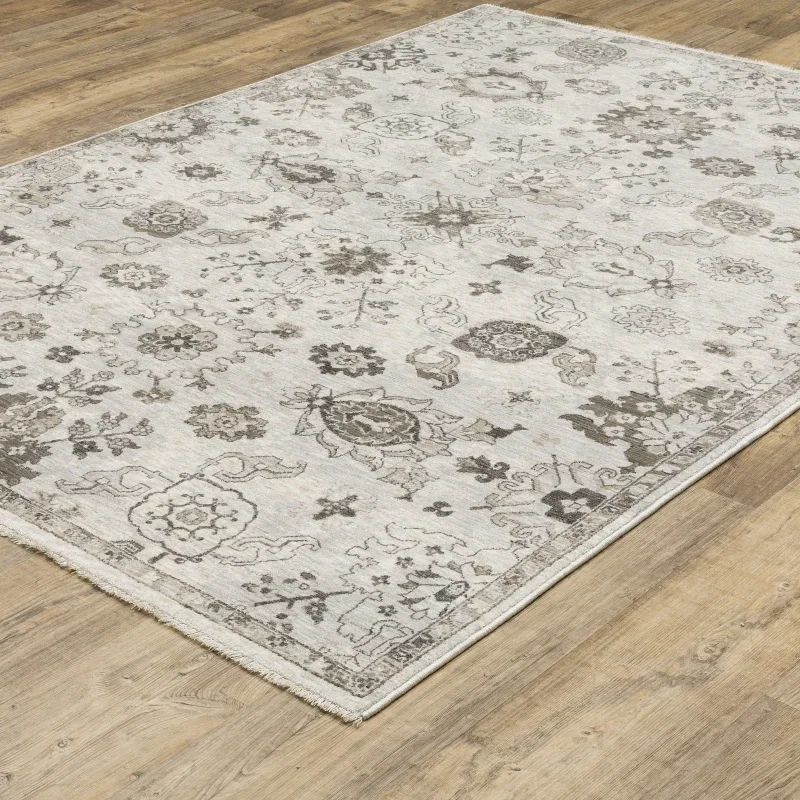 Tapete Regencia Floral en Marfil