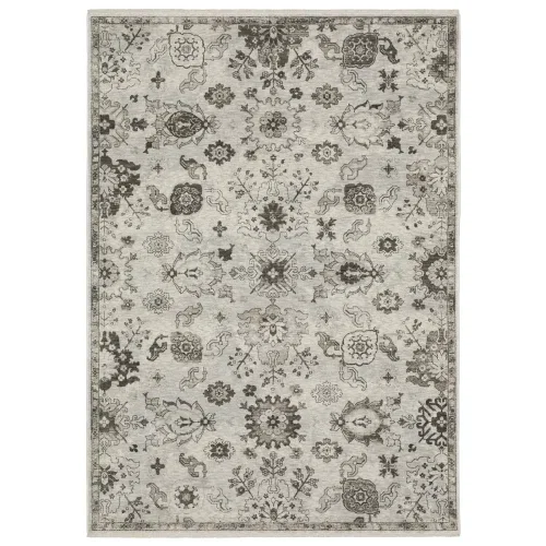 Tapete Regencia Floral en Marfil