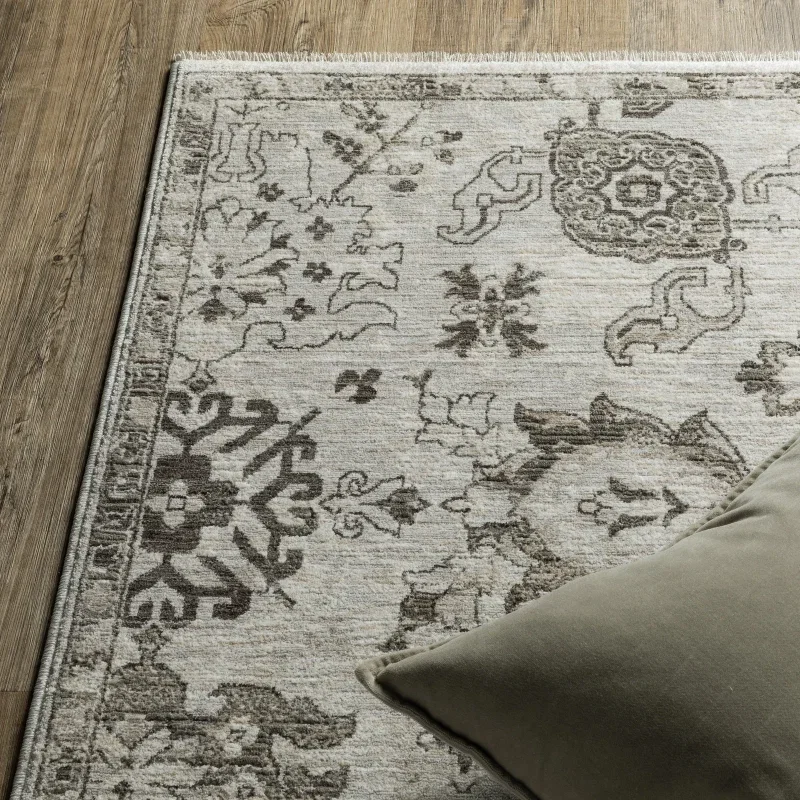 Tapete Regencia Floral en Marfil