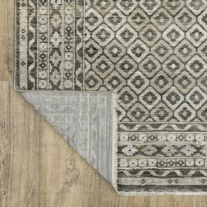 Tapete Regencia Herati en Gris