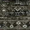 Tapete Regencia Kilim en Negro