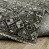 Tapete Regencia Kilim en Negro