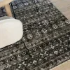 Tapete Regencia Kilim en Negro