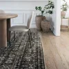 Tapete Regencia Kilim en Negro