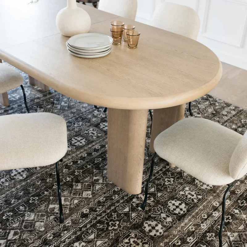 Tapete Regencia Kilim en Negro