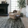 Tapete Regencia Kilim en Negro