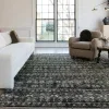 Tapete Regencia Kilim en Negro