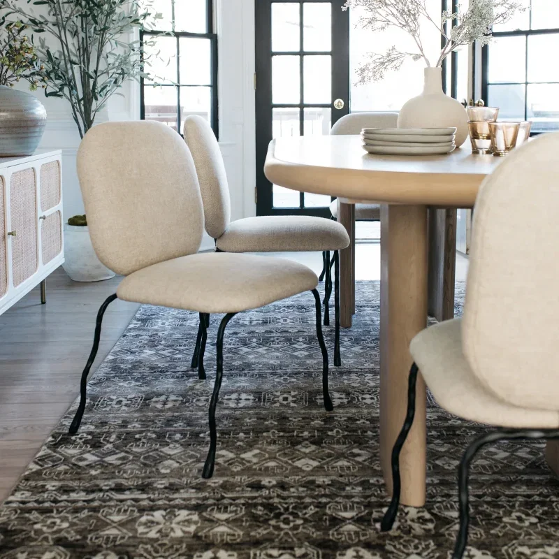 Tapete Regencia Kilim en Negro