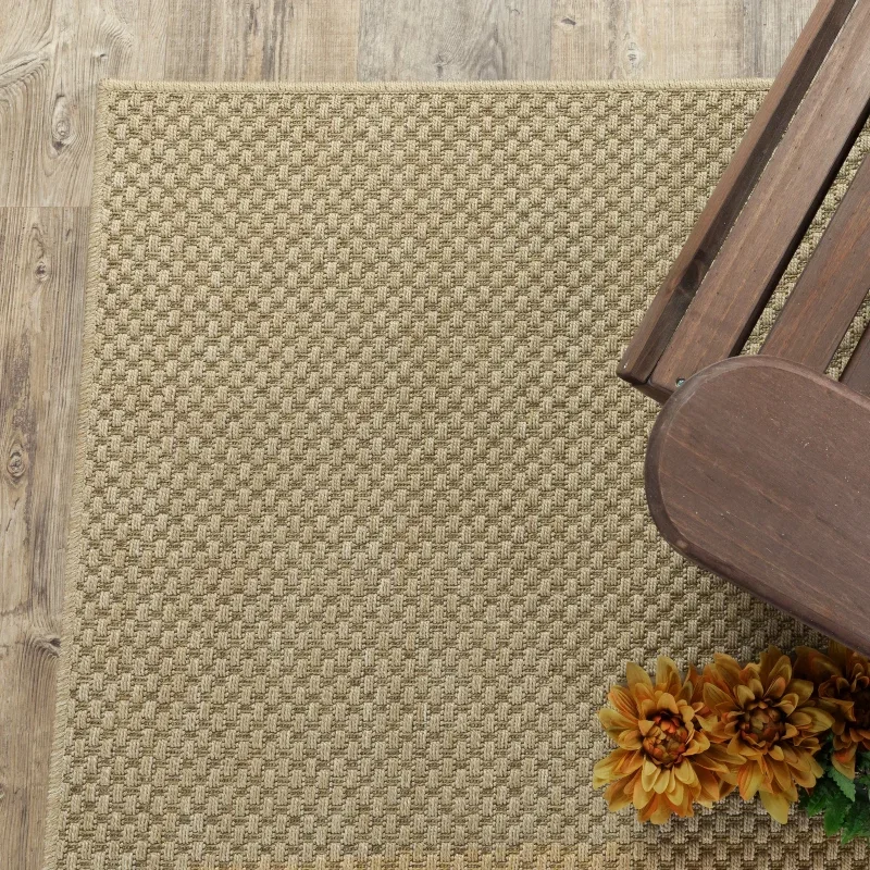 Tapete Ribera Cesta en Beige Claro