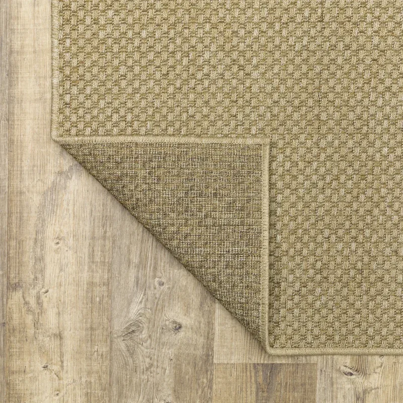 Tapete Ribera Cesta en Beige Claro