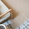 Tapete Ribera Cesta en Beige Claro