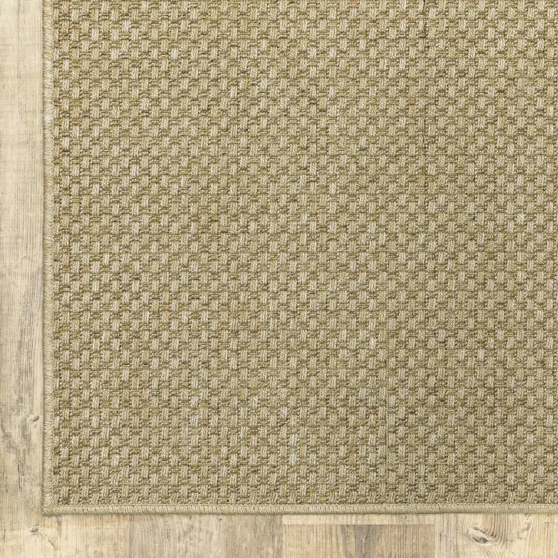 Tapete Ribera Cesta en Beige Claro
