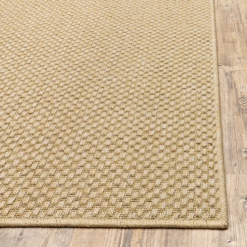 Tapete Ribera Cesta en Beige Claro