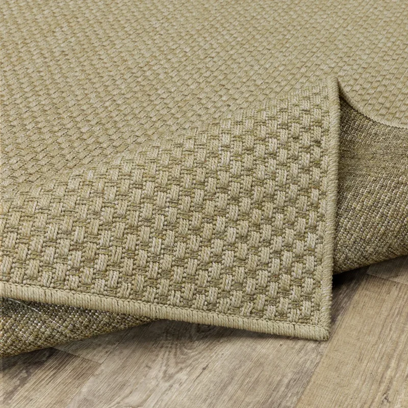 Tapete Ribera Cesta en Beige Claro