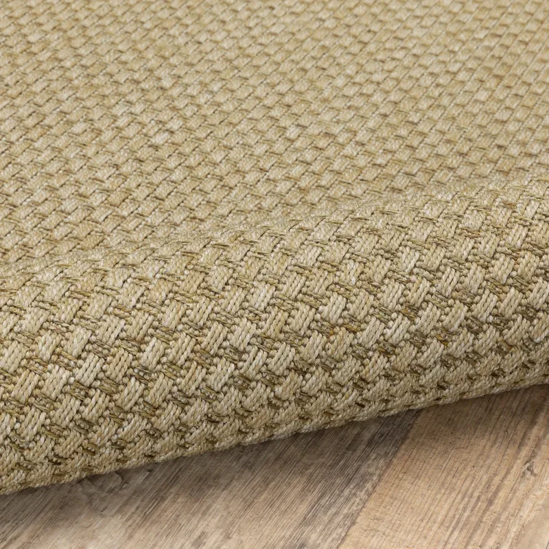 Tapete Ribera Cesta en Beige Claro