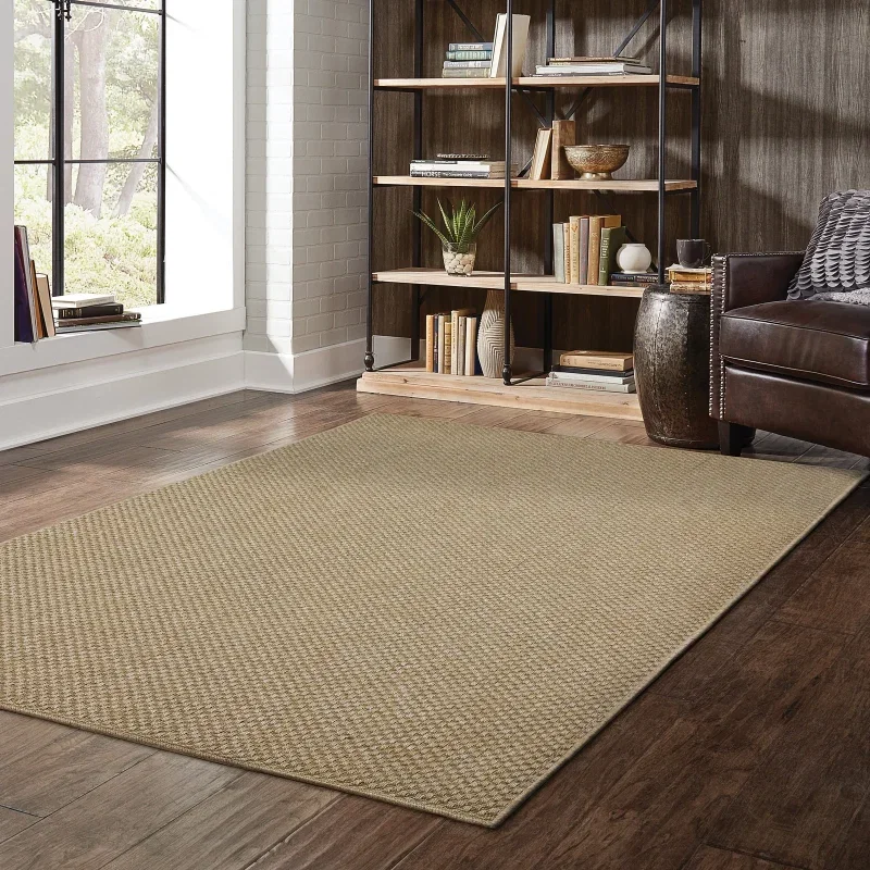 Tapete Ribera Cesta en Beige Claro