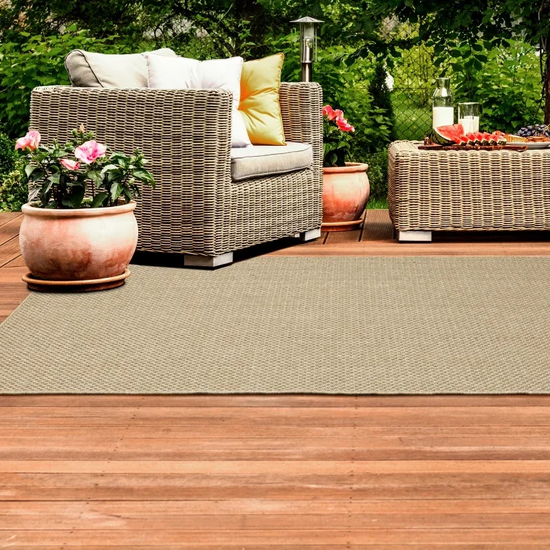 Tapete Ribera Cesta en Beige Claro