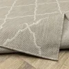 Tapete Riviera Celosía en Gris, detalle de la textura 5