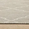 Tapete Riviera Celosía en Gris, detalle de la textura
