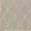 Tapete Riviera Celosía en Gris, detalle de la textura 3