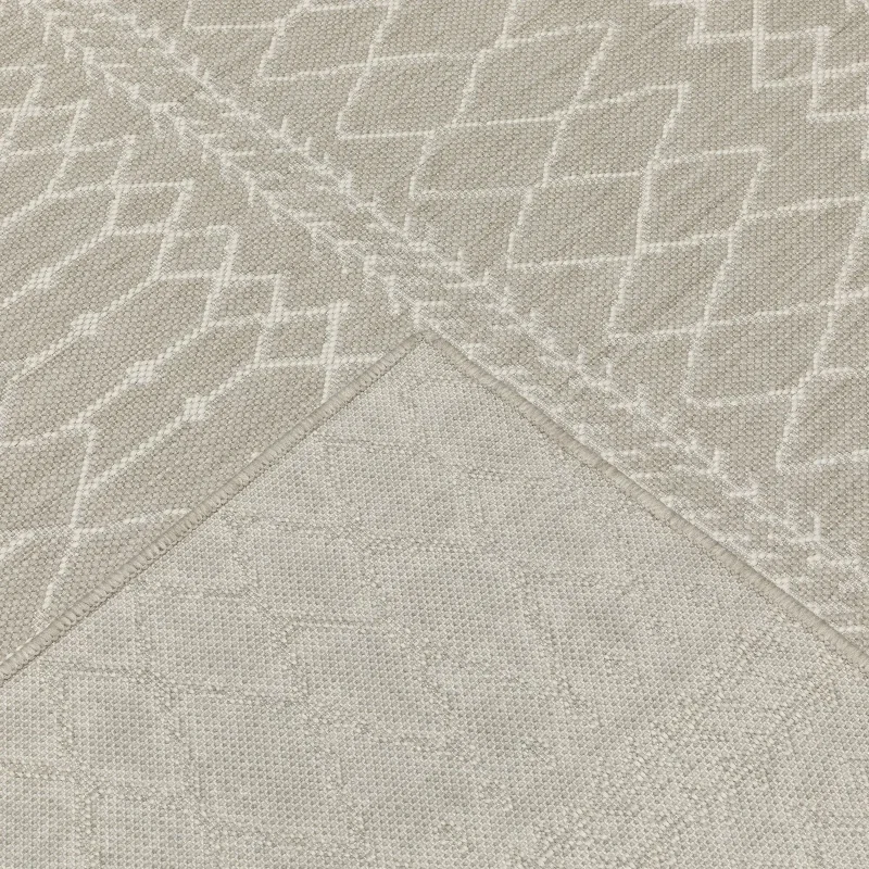 Tapete Riviera Marroquí en Gris, detalle de la textura 6