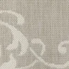 Tapete Riviera Medallón en Gris, detalle de la textura 2