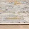 Tapete Rumbo Abstracto en Beige Multicolor