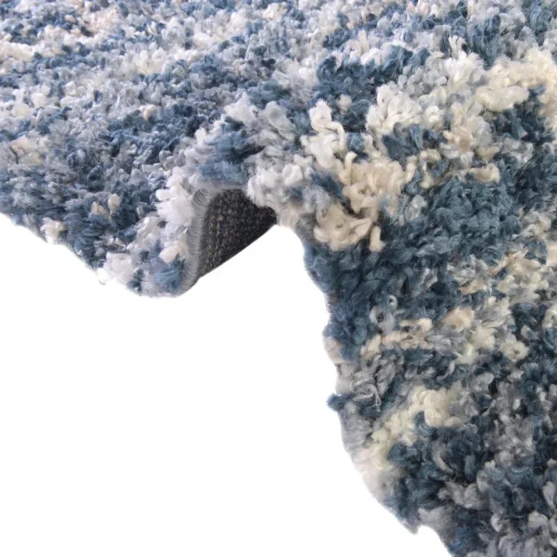 Tapete Serenidad Trazos en Azul