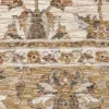 Tapete Soberano Jardín con Borde Dorado, detalle de la textura 3