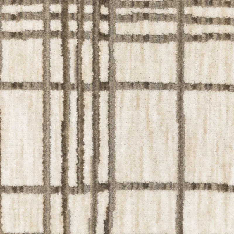 Tapete Sombra Trazos en Beige