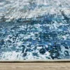 Tapete Sonora Abstracto en Azul