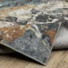 Tapete Sonora Mineral en Tierra, detalle de la textura 4
