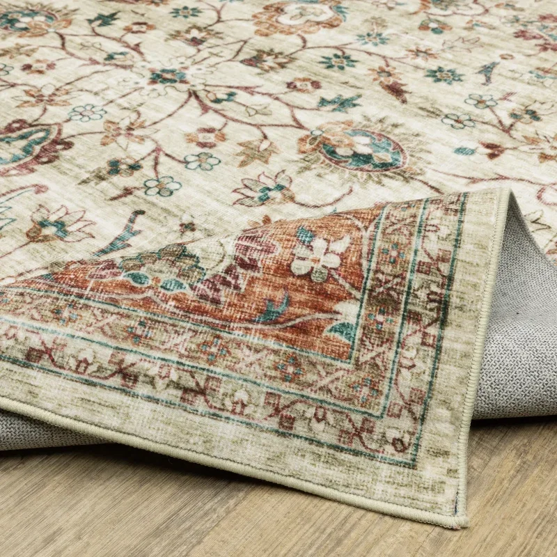 Tapete Sonora Persa en Marfil