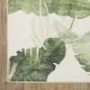 Tapete Tahití Hojas de Plátano en Verde