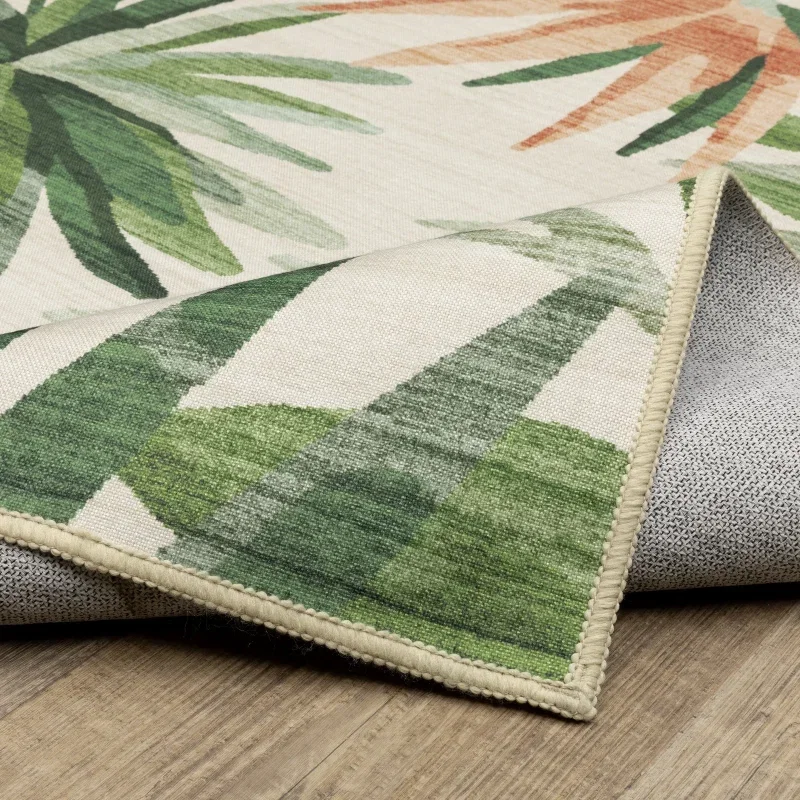 Tapete Tahití Tropical en Verde