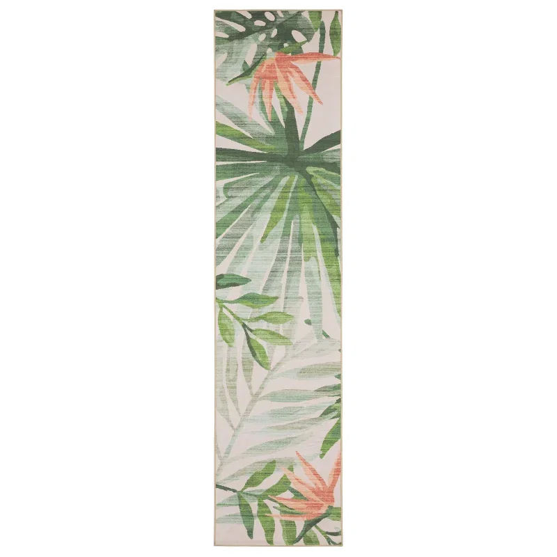 Tapete Tahití Tropical en Verde