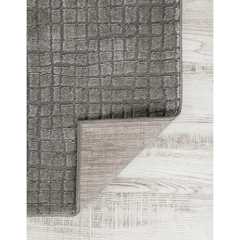 Tapete Texturas Enrejado en Gris Piedra