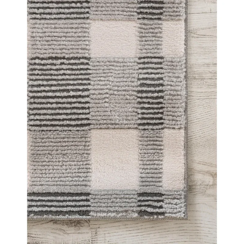 Tapete Texturas Escocés en Gris Pizarra